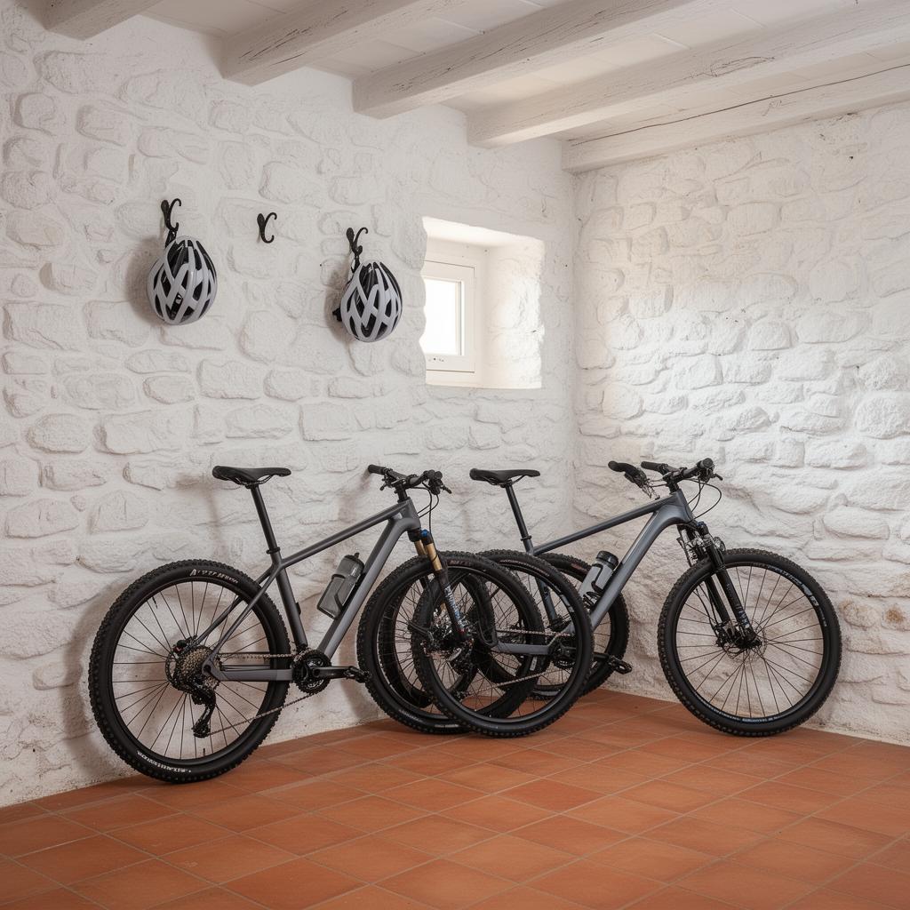 Mountain bike a disposizione degli ospiti del B&B Cagliari Poetto